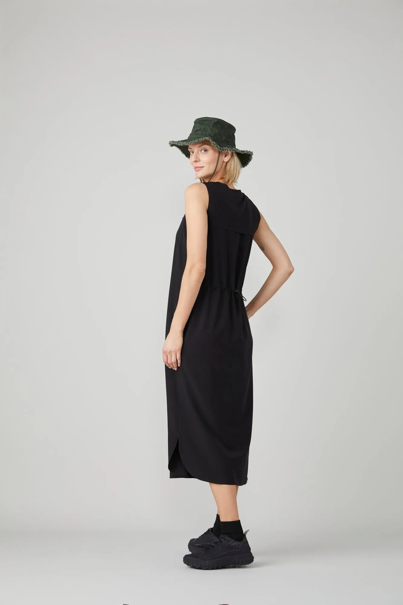 Tech Slk Midi Dress sold by TILLEY product image thumbnail 4
