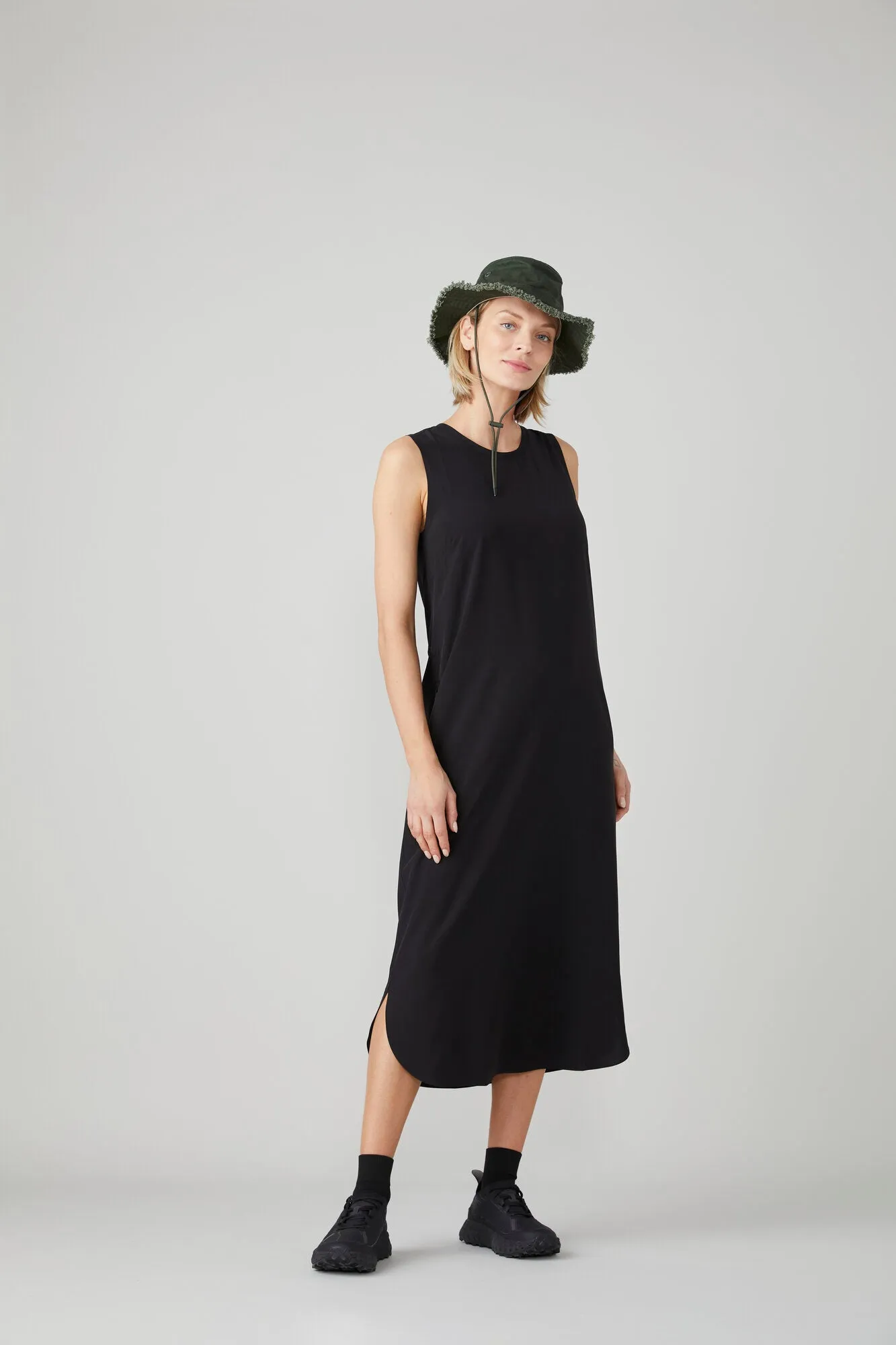 Tech Slk Midi Dress sold by TILLEY product image thumbnail 3