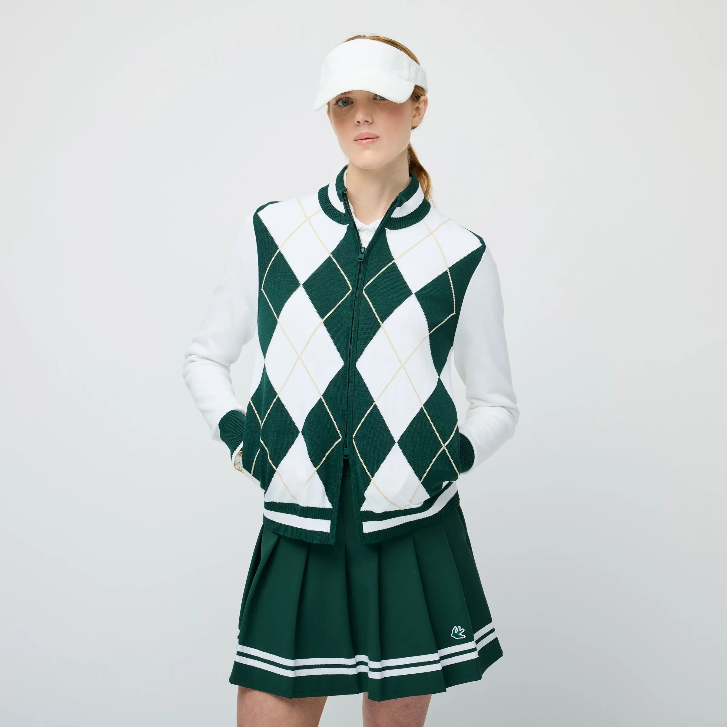 Argyle Full Zip Sweater sold by TILLEY product image thumbnail 2