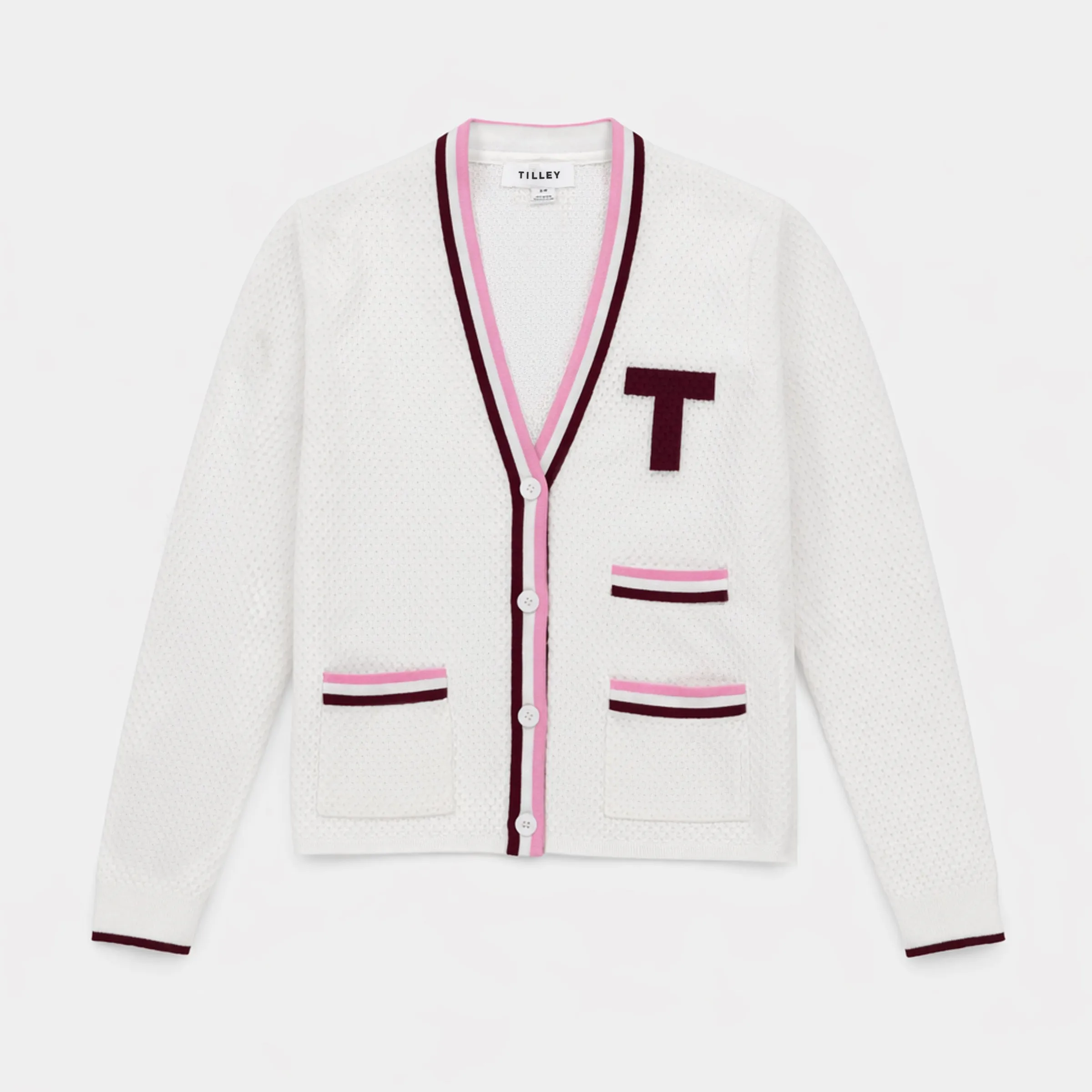 T Cardigan sold by TILLEY