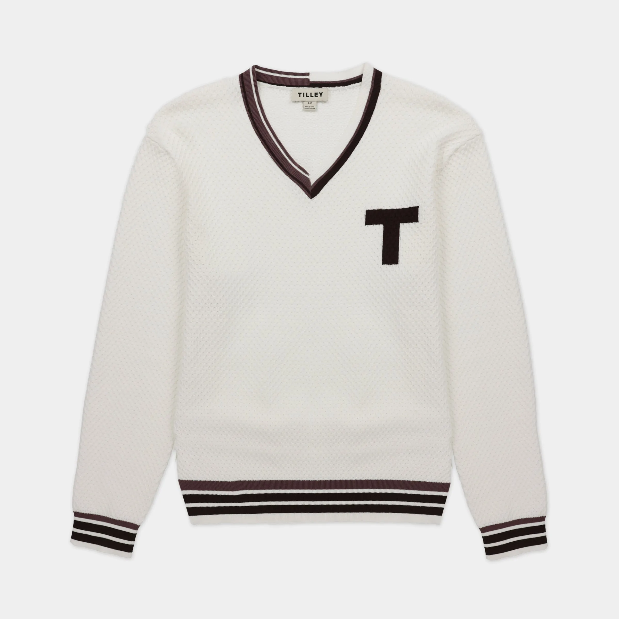 Sport V Neck Sweater sold by TILLEY