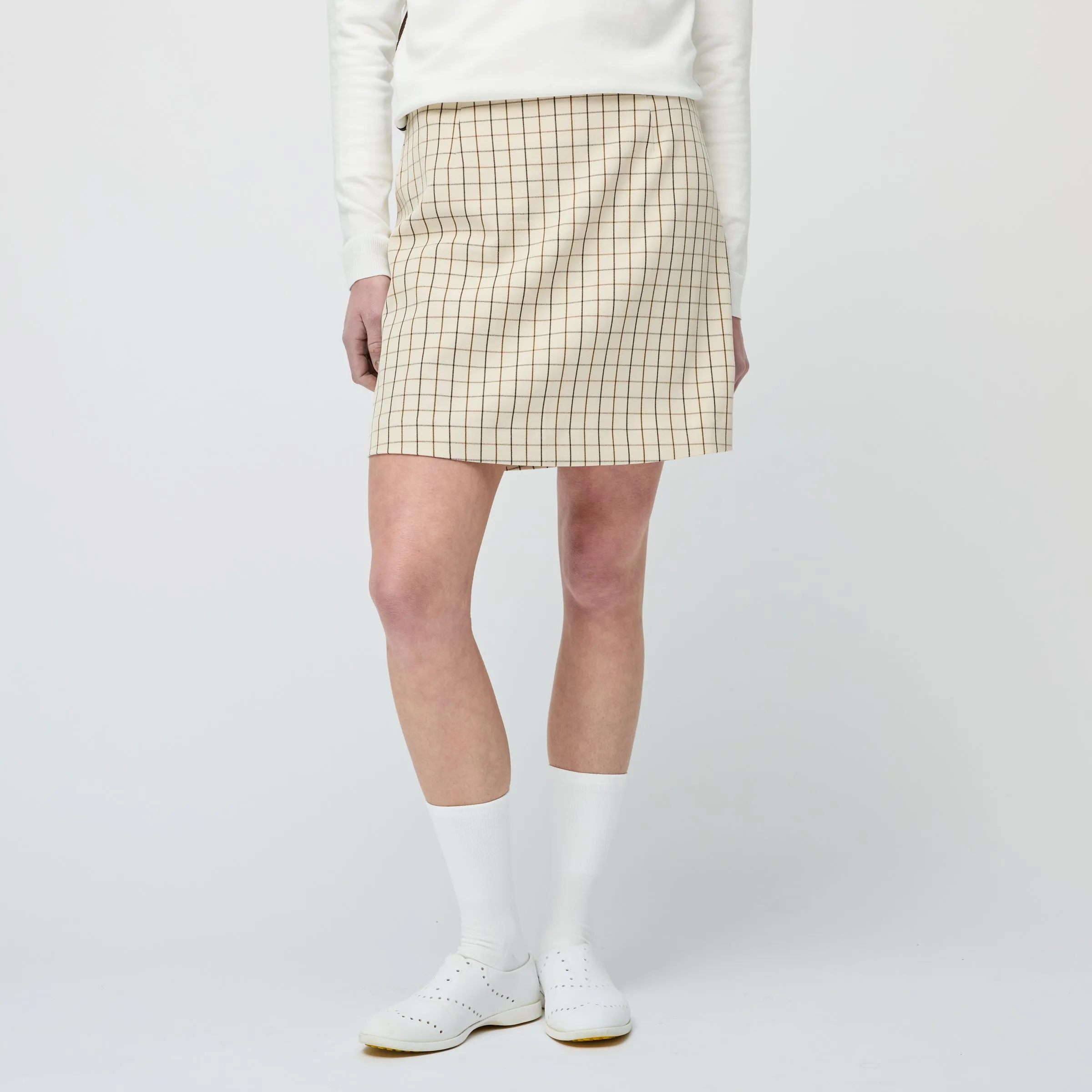 Retro Check A Line Skirt sold by TILLEY product image thumbnail 2