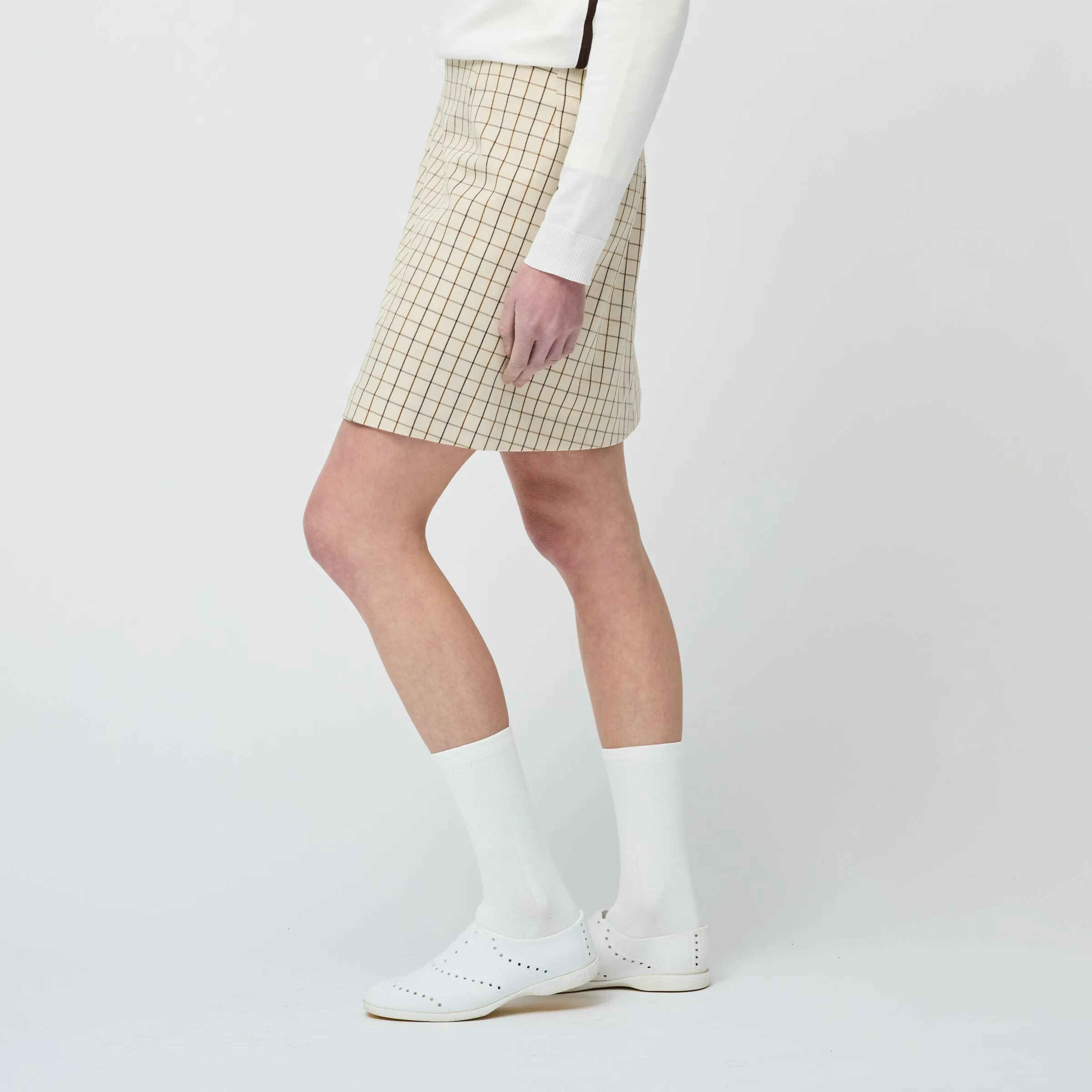 Retro Check A Line Skirt sold by TILLEY product image thumbnail 3