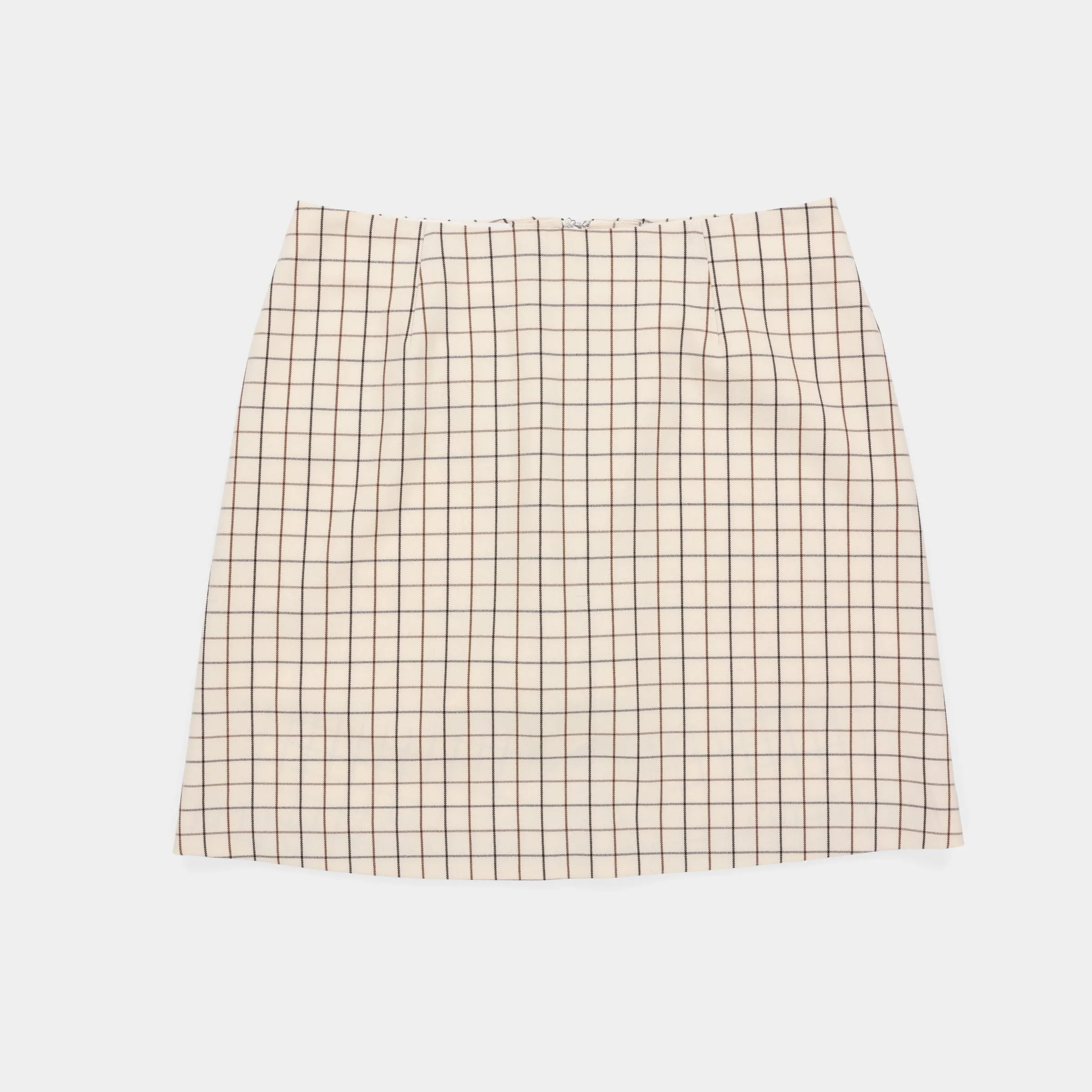 Retro Check A Line Skirt sold by TILLEY