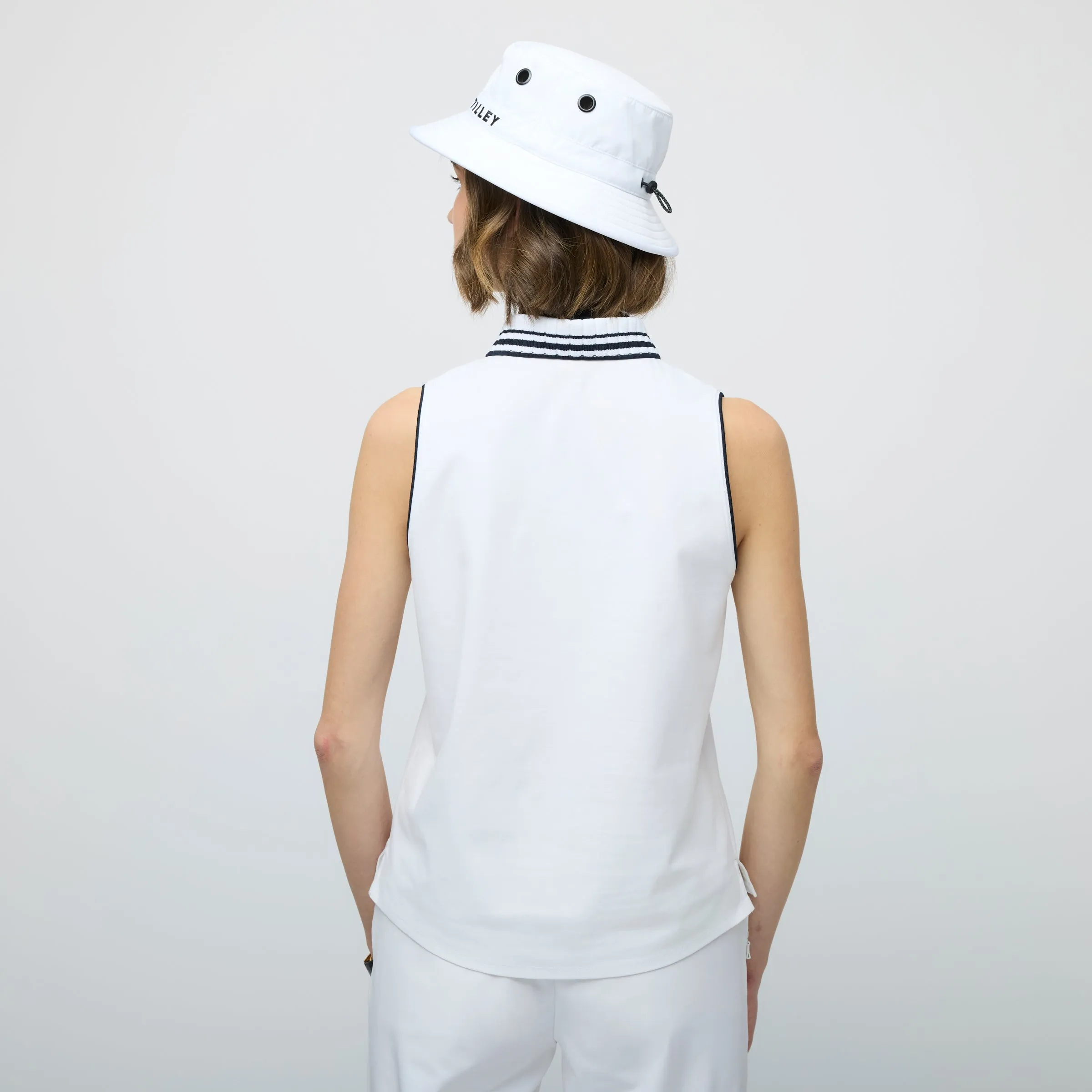 Supima Pique Sleeveless Polo sold by TILLEY product image thumbnail 5