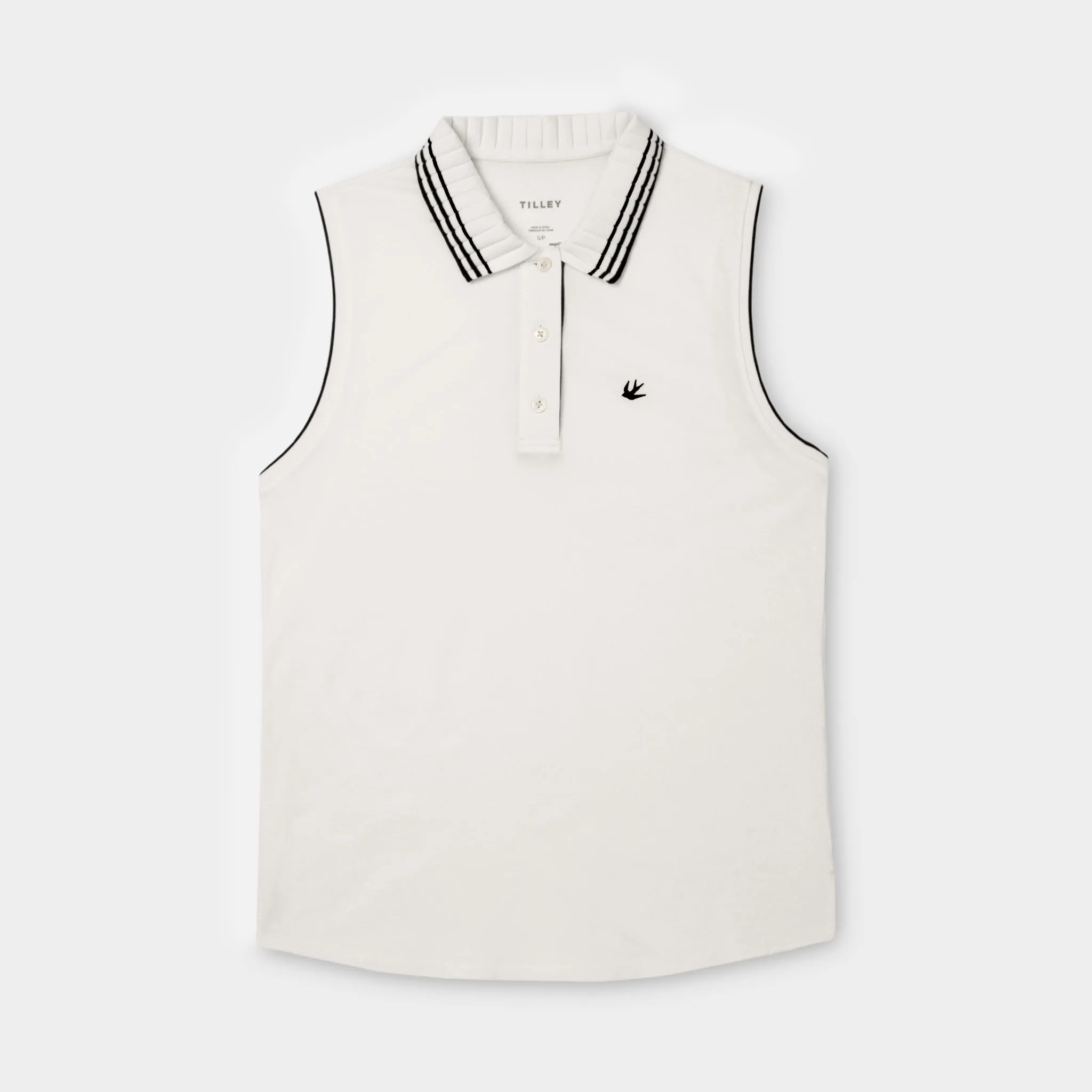 Supima Pique Sleeveless Polo sold by TILLEY