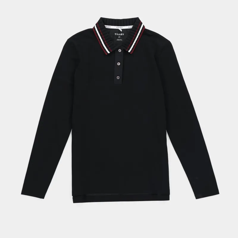 Long Sleeve Team Polo sold by TILLEY