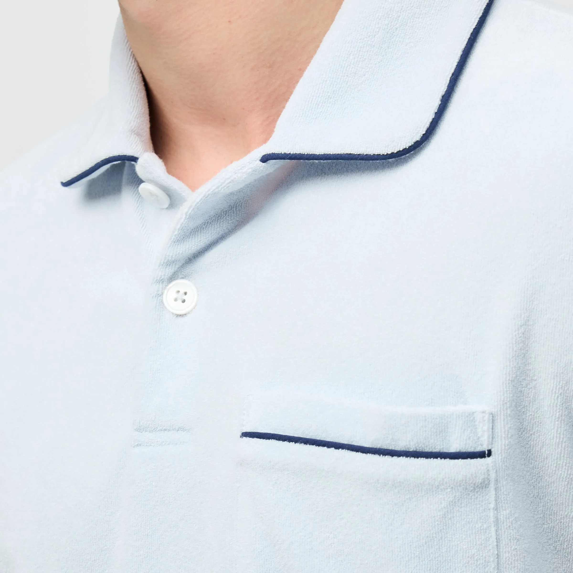 Terry Tipped Polo sold by TILLEY product image thumbnail 5