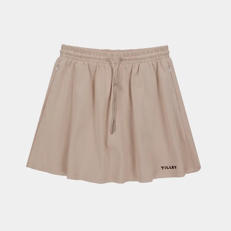 Preppy Pique Mini Skirt made by TILLEY