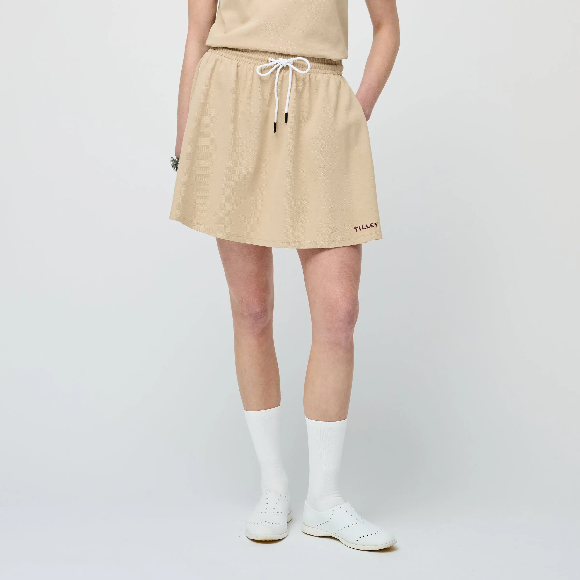Preppy Pique Mini Skirt sold by TILLEY product image thumbnail 3