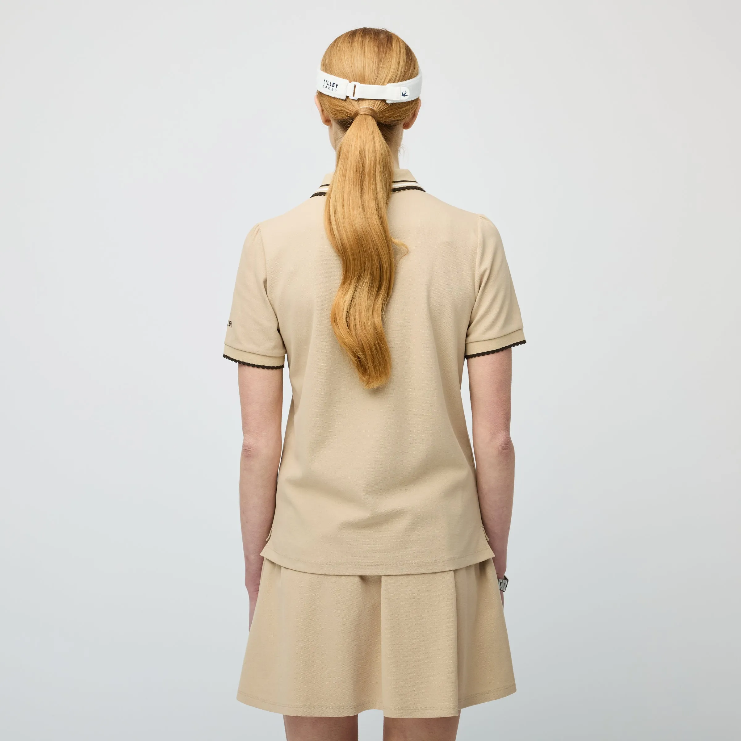 Preppy Pique Puff Sleeve Polo sold by TILLEY product image thumbnail 5