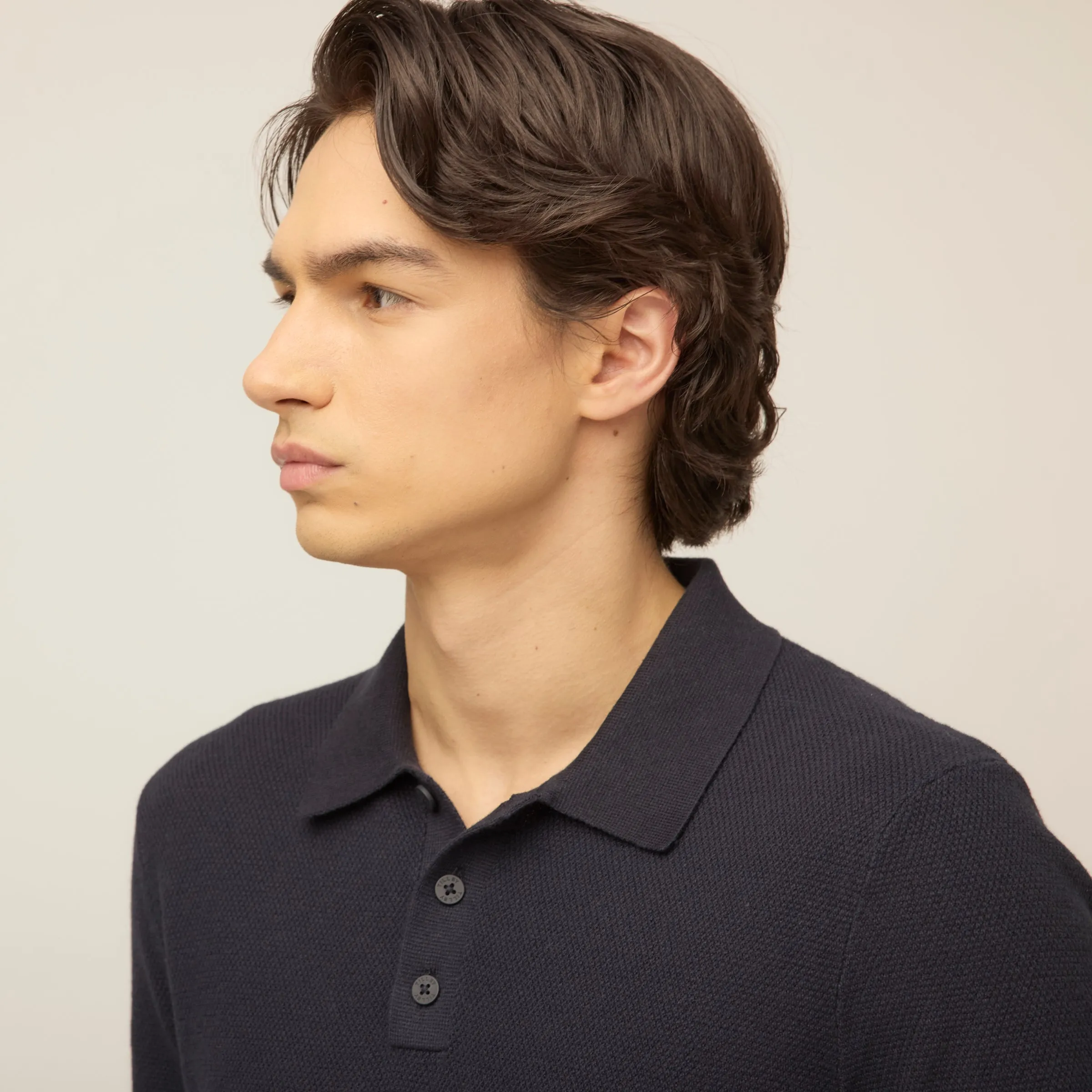 Cotton Linen Polo Sweater sold by TILLEY product image thumbnail 4