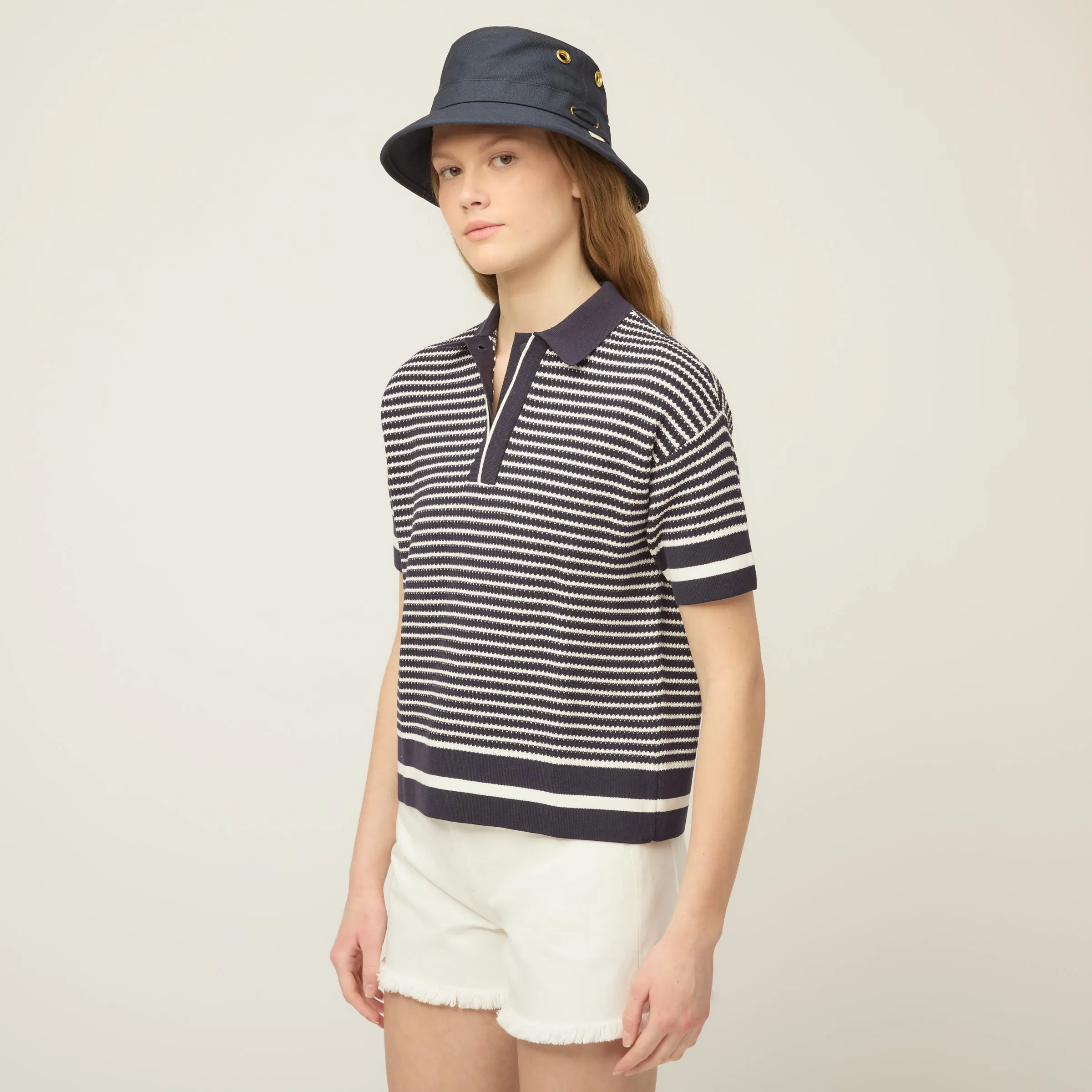 Striped Polo Sweater sold by TILLEY product image thumbnail 2