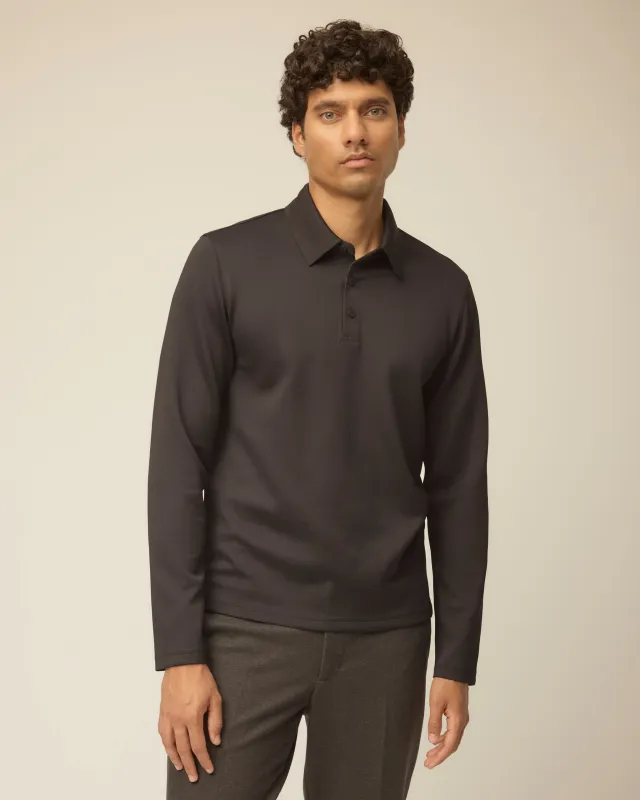 Long Sleeve Turbopique Polo made by TILLEY