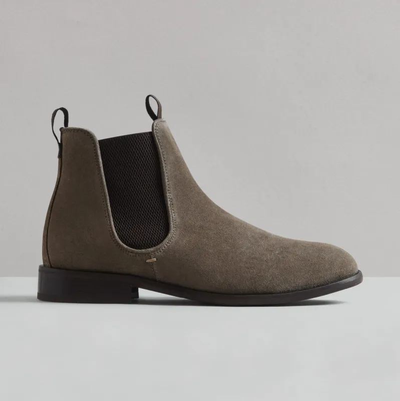 LANGLEY STONE SUEDE CHELSEA BOOT sold by Hudson Shoes