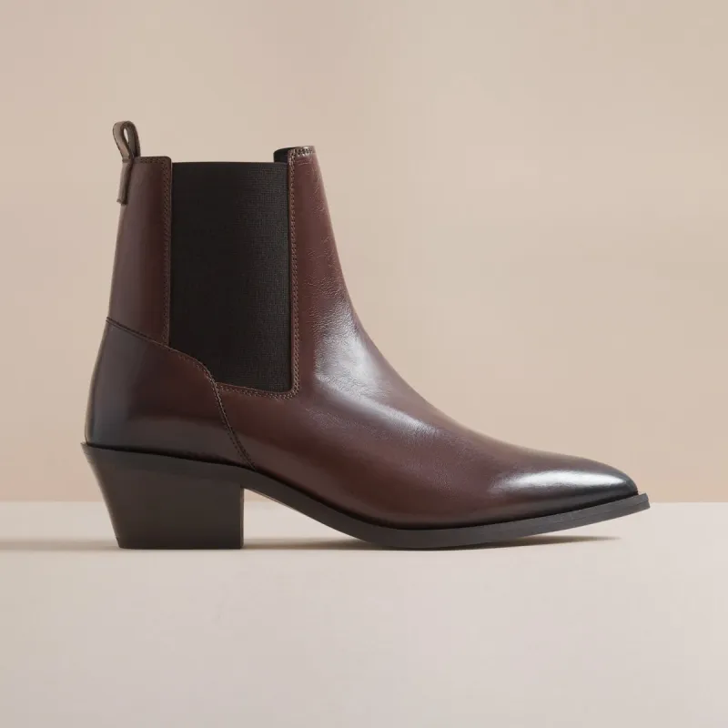 BOA BROWN VEG TAN CHELSEA BOOT sold by Hudson Shoes