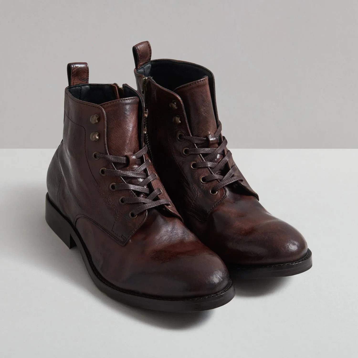 WEBSTER BROWN VEG TAN BOOT sold by Hudson Shoes product image thumbnail 2