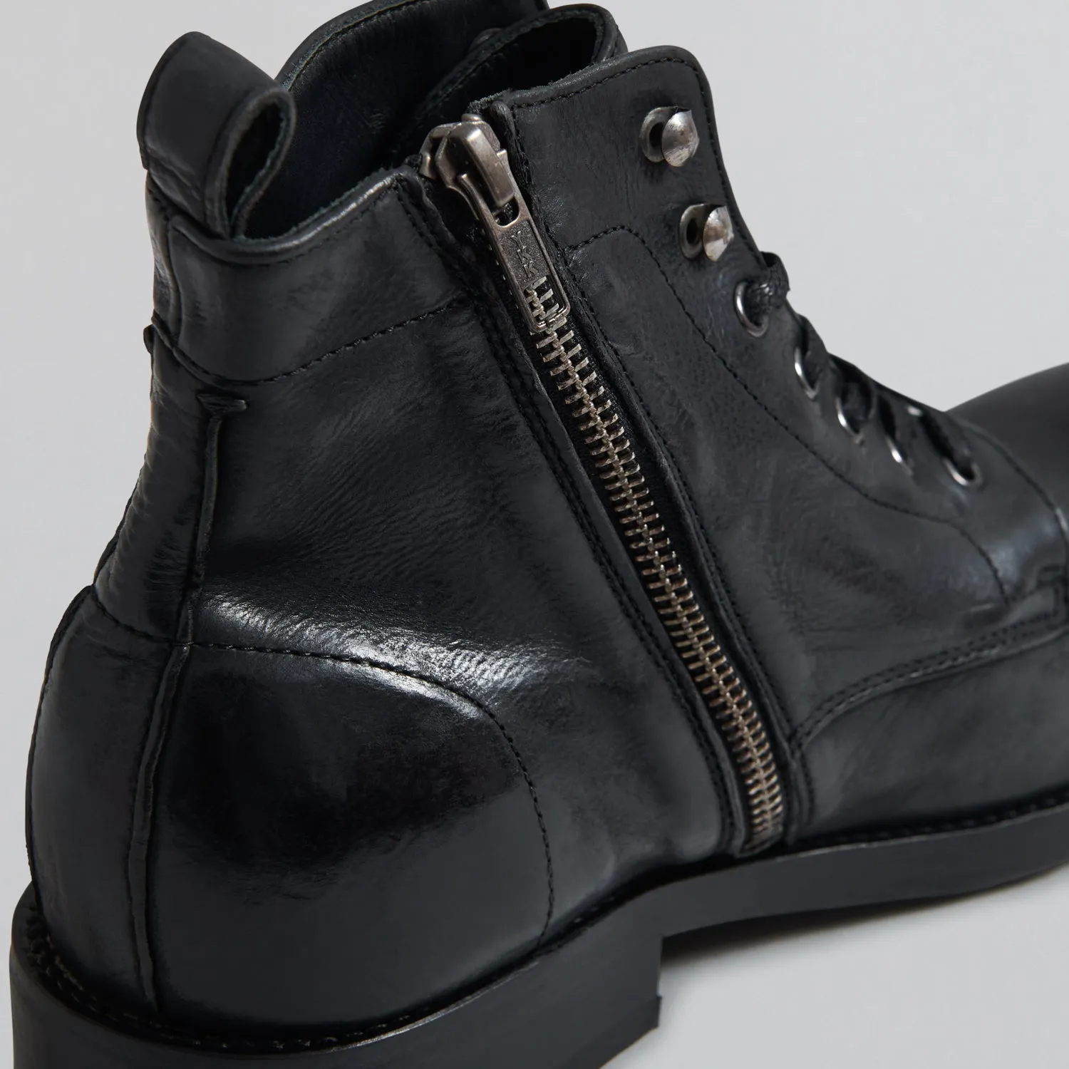 WEBSTER BLACK VEG TAN BOOT sold by Hudson Shoes product image thumbnail 3