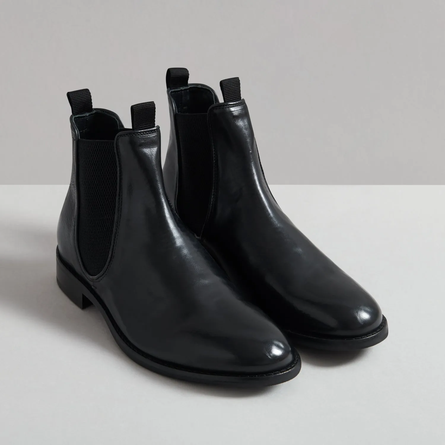 WRIGHT BLACK VEG TAN CHELSEA BOOT sold by Hudson Shoes product image thumbnail 2
