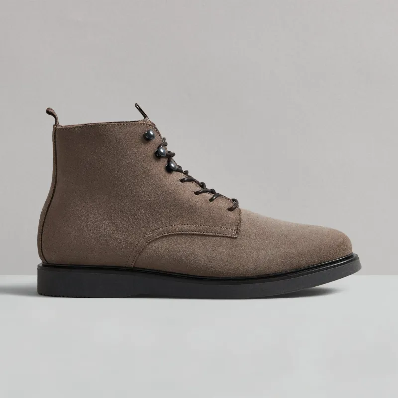 HOLBROOK TAUPE SUEDE BOOT sold by Hudson Shoes