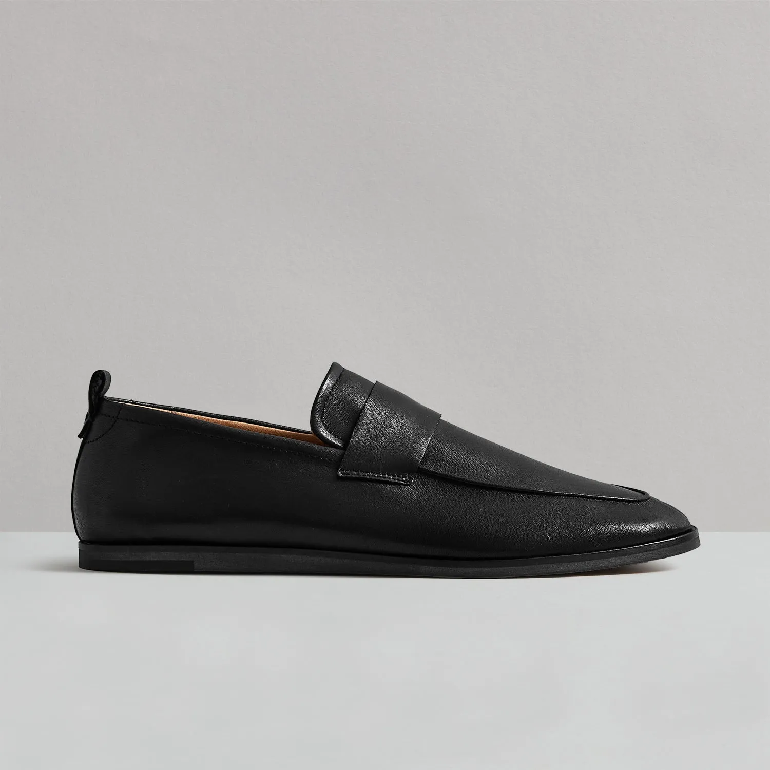 PORTO BLACK LEATHER LOAFER sold by Hudson Shoes