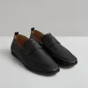 PORTO BLACK LEATHER LOAFER sold by Hudson Shoes