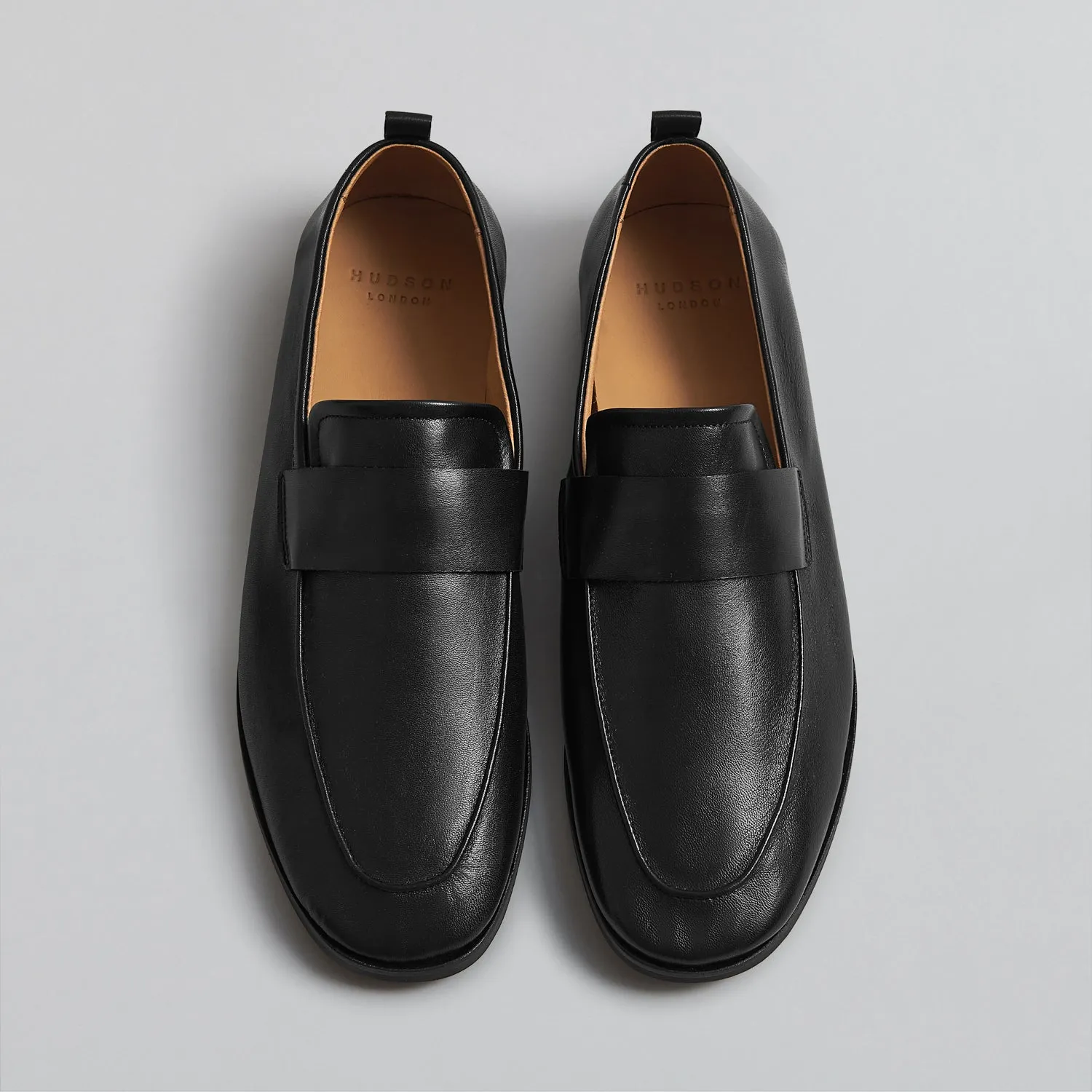 PORTO BLACK LEATHER LOAFER sold by Hudson Shoes product image thumbnail 2