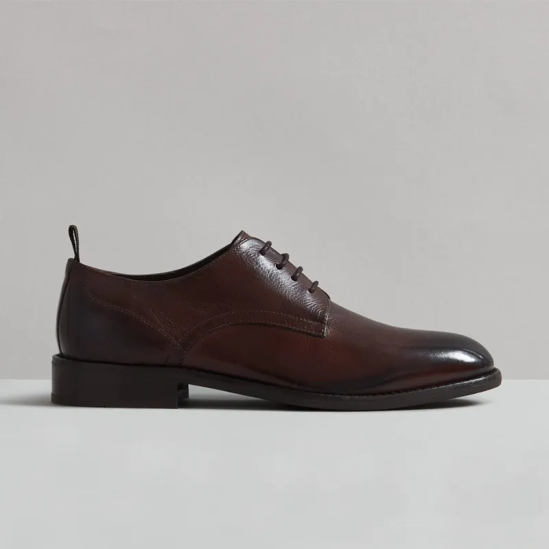 MIDLEY BROWN VEG TAN DERBY sold by Hudson Shoes