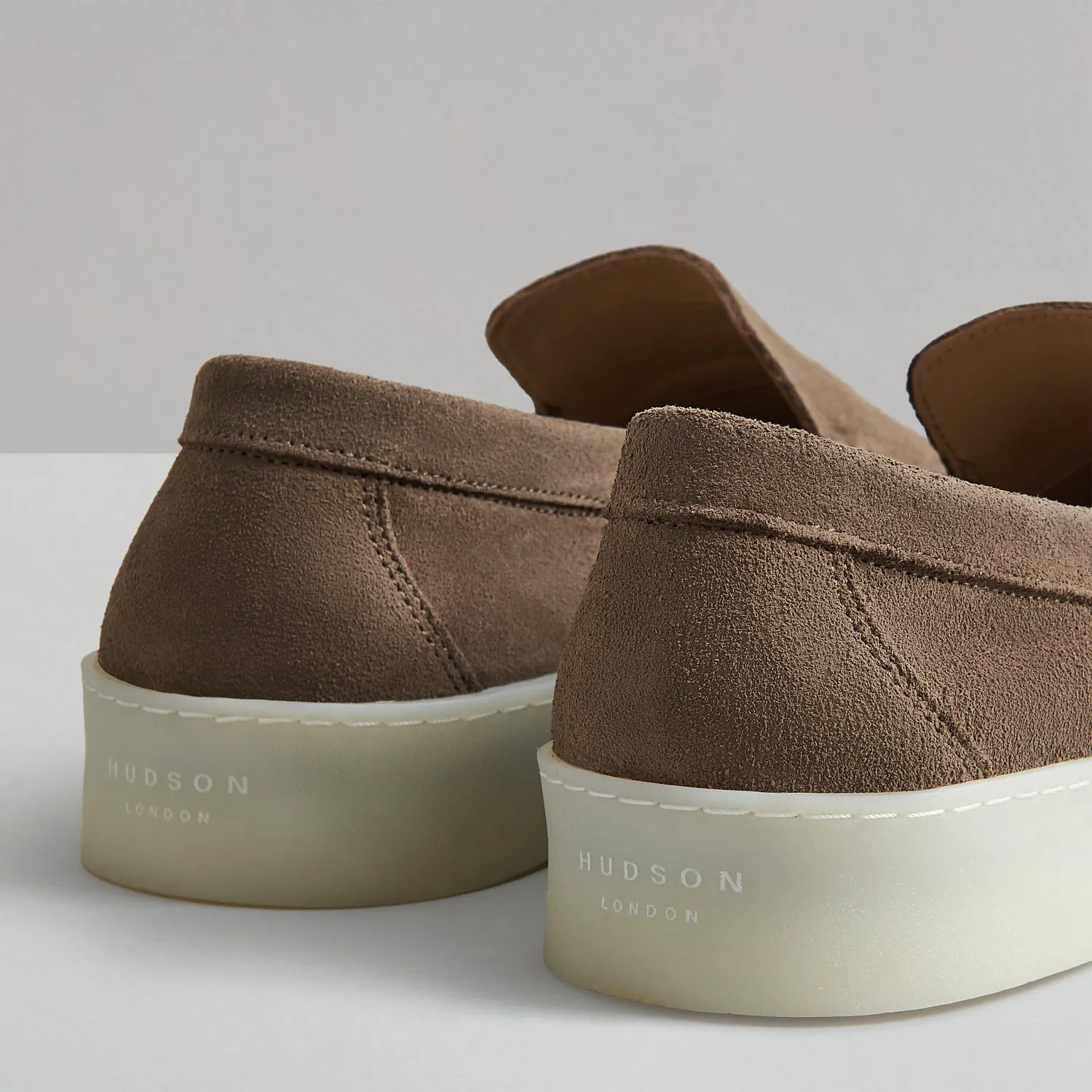 HAWKINS TAUPE SUEDE LOAFER sold by Hudson Shoes product image thumbnail 2