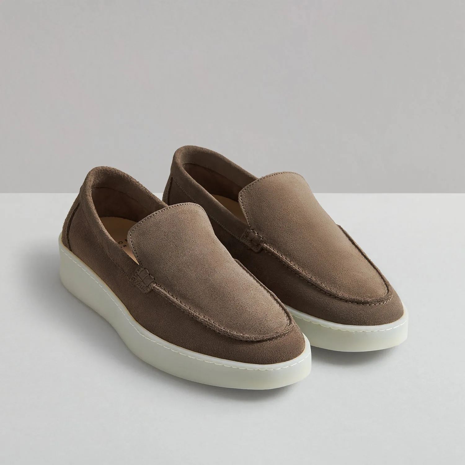 HAWKINS TAUPE SUEDE LOAFER sold by Hudson Shoes product image thumbnail 3