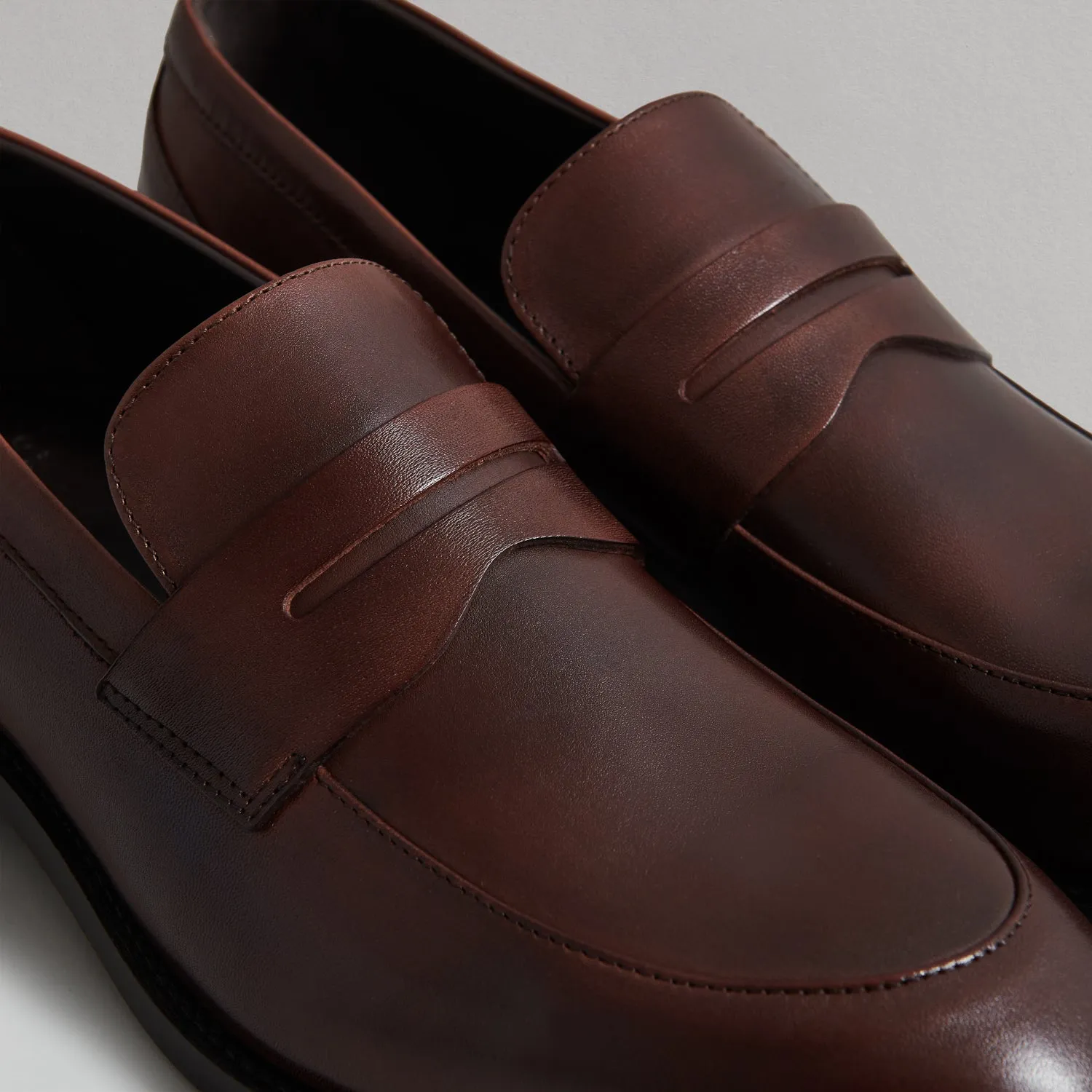 CHALTON BROWN LEATHER LOAFER sold by Hudson Shoes product image thumbnail 3