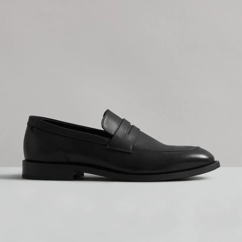 CHALTON BLACK LEATHER LOAFER sold by Hudson Shoes