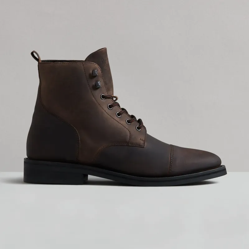 ROWAN BROWN LEATHER BOOT sold by Hudson Shoes
