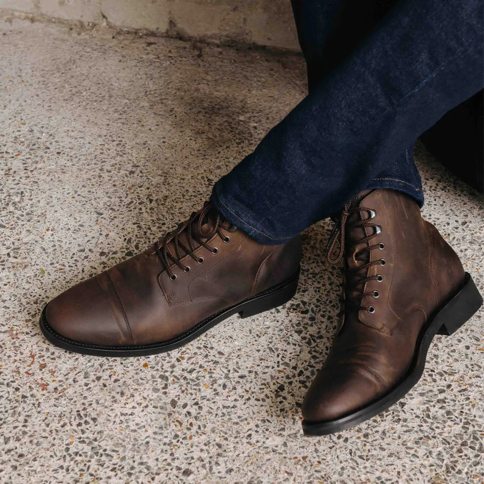 ROWAN BROWN LEATHER BOOT sold by Hudson Shoes product image thumbnail 3