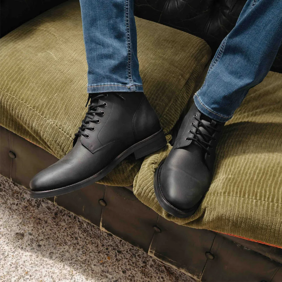 ASPEN BLACK LEATHER BOOT sold by Hudson Shoes product image thumbnail 5