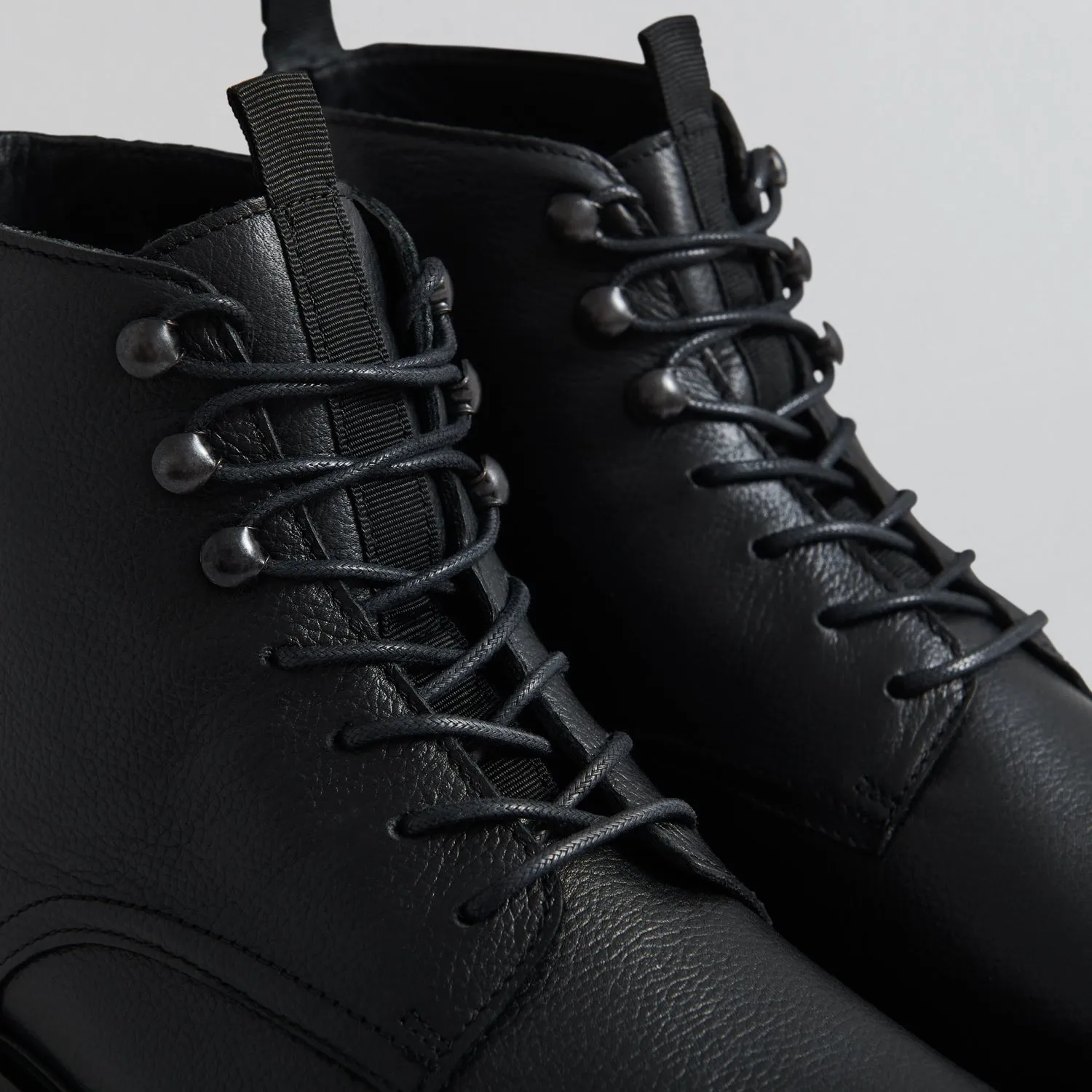 HOLBROOK BLACK LEATHER BOOT sold by Hudson Shoes product image thumbnail 4