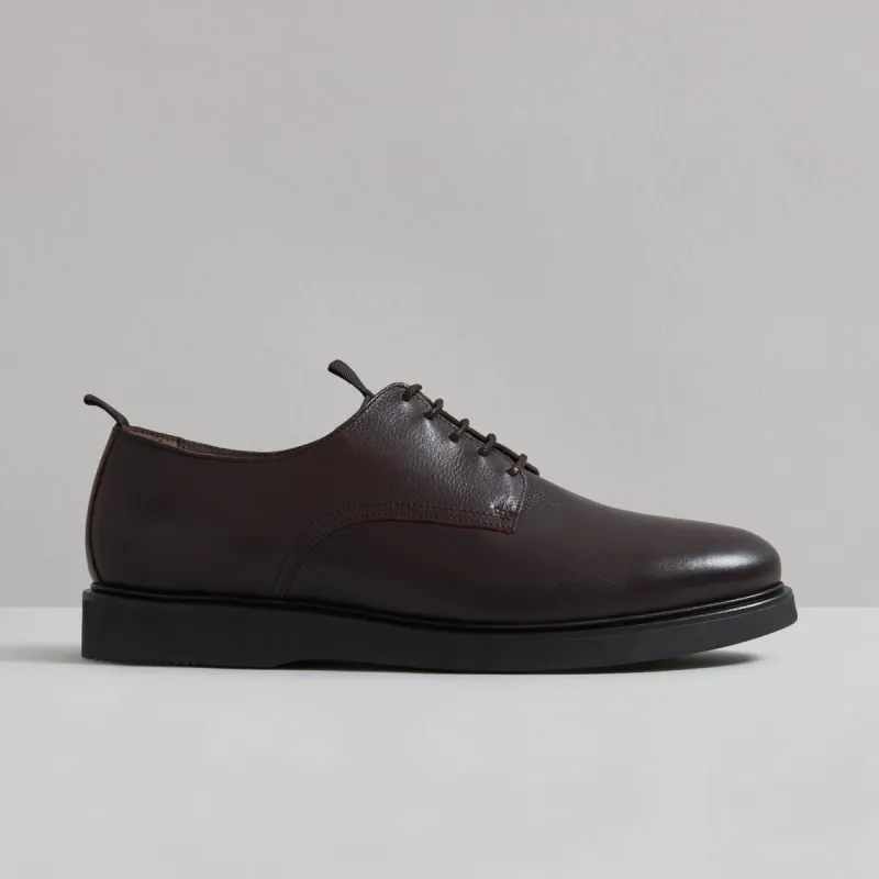 TAYLOR BROWN LEATHER DERBY sold by Hudson Shoes