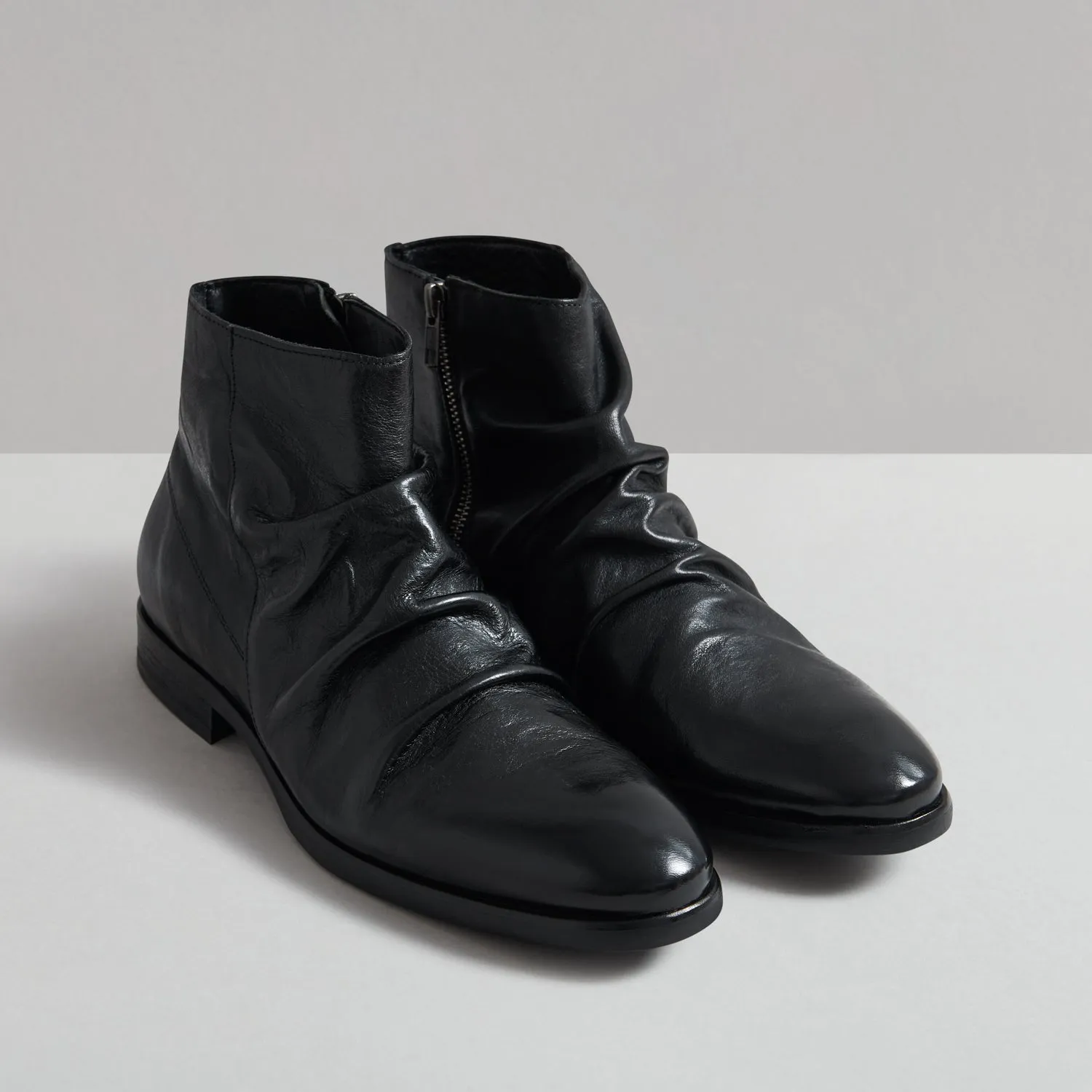 REUBEN BLACK LEATHER BOOT sold by Hudson Shoes product image thumbnail 2