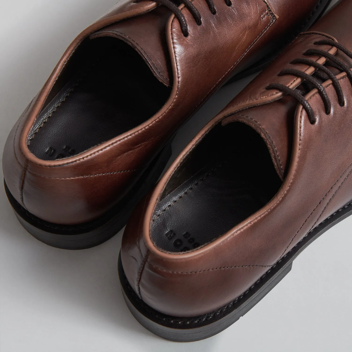 REMINGTON BROWN LEATHER DERBY sold by Hudson Shoes product image thumbnail 3