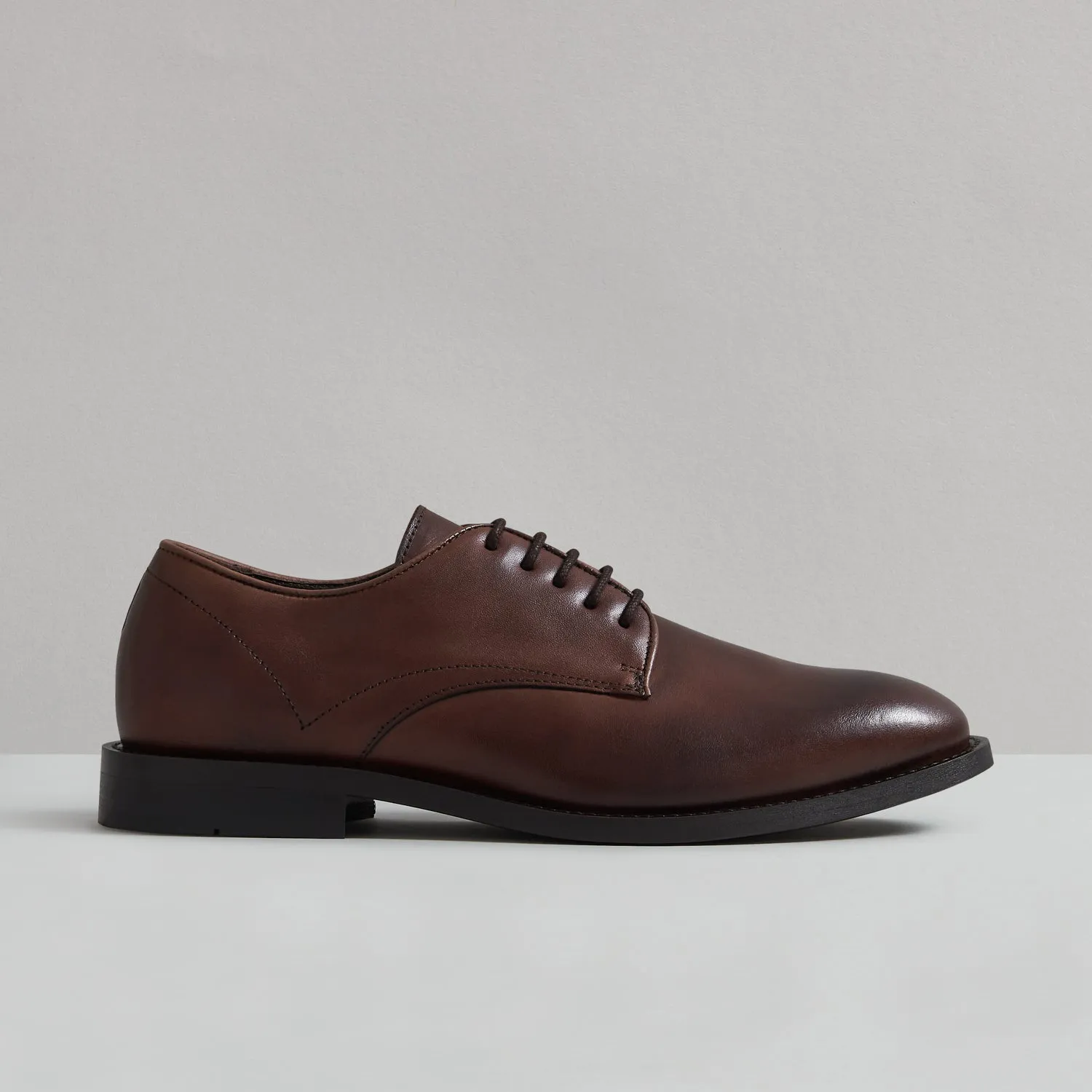 REMINGTON BROWN LEATHER DERBY sold by Hudson Shoes
