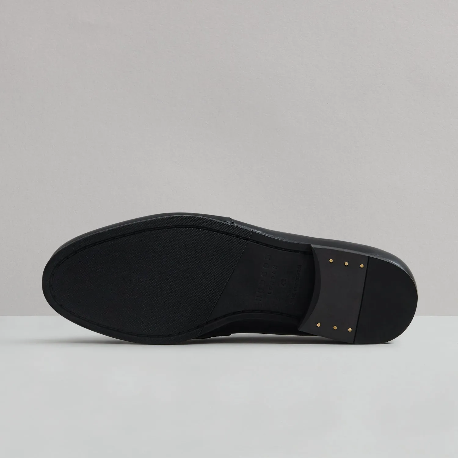 LEON BLACK VEG TAN LOAFER sold by Hudson Shoes product image thumbnail 4