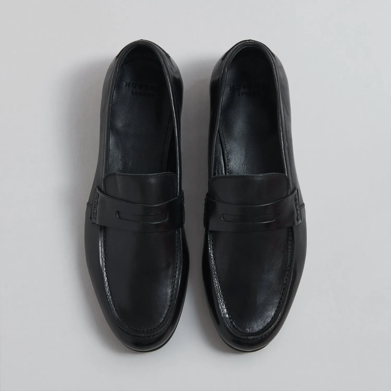 LEON BLACK VEG TAN LOAFER sold by Hudson Shoes product image thumbnail 3