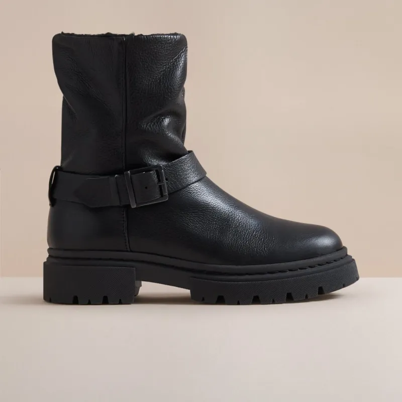 HARLEY BLACK LEATHER BOOT sold by Hudson Shoes