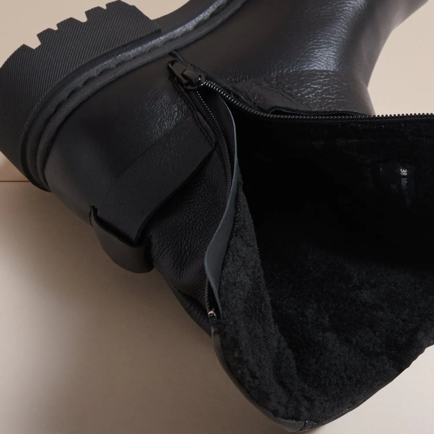 HARLEY BLACK LEATHER BOOT sold by Hudson Shoes product image thumbnail 3