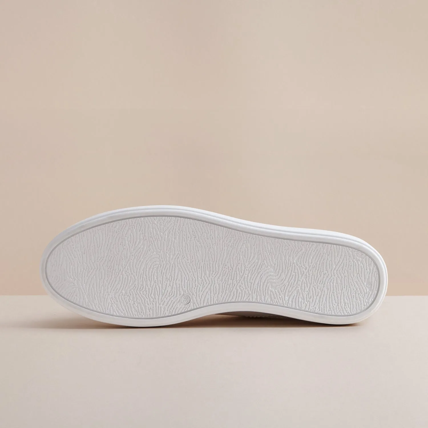 COOPER CREAM LEATHER TRAINER sold by Hudson Shoes product image thumbnail 5