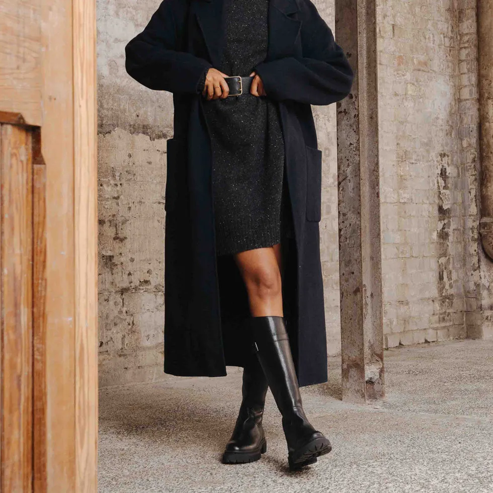 CALI BLACK LEATHER BOOT sold by Hudson Shoes product image thumbnail 4