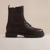 RIPLEY BROWN LEATHER COMBAT BOOT sold by Hudson Shoes