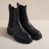 BLAKE BLACK LEATHER CHELSEA BOOT sold by Hudson Shoes
