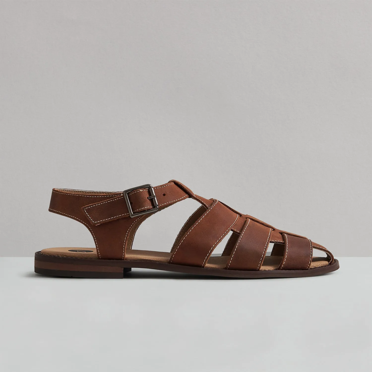 BOSTON TAN LEATHER SANDAL sold by Hudson Shoes