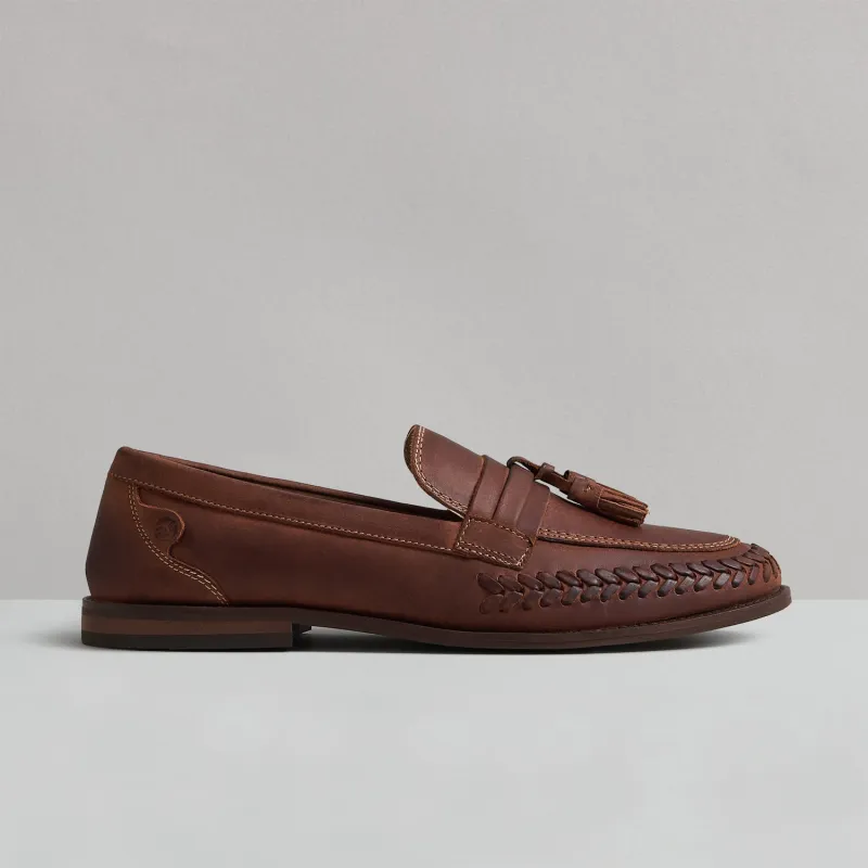 HALDON TAN LEATHER LOAFER sold by Hudson Shoes